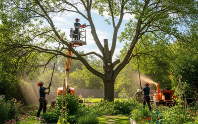 Tree Cutting for Better Sunlight and Garden Growth